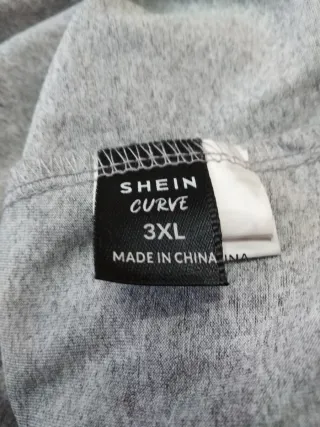 Vestido gris talla única