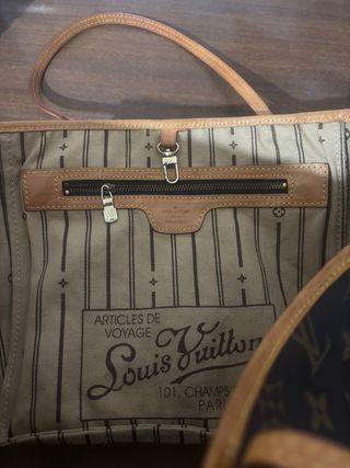 Borsa Maxi Louis Vuitton Marrone