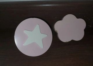 Tiradores infantiles estrellas y nube