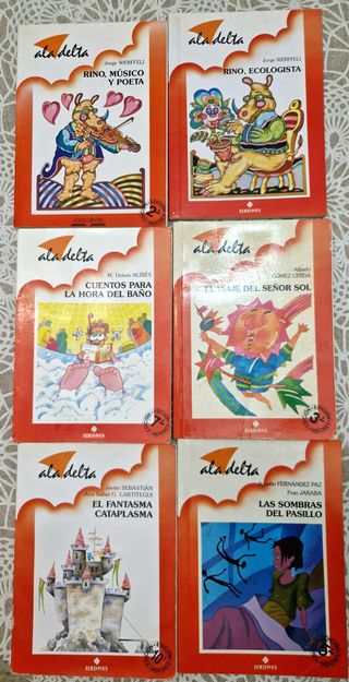 Lote libros lectura 5, 6 y 7 años