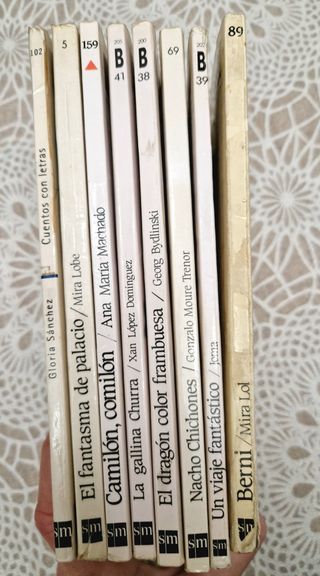 Lote libros lectura 5, 6 y 7 años