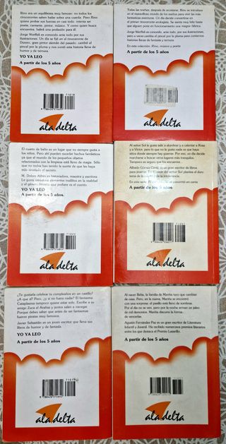 Lote libros lectura 5, 6 y 7 años