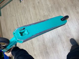 Patinete freestyle color turquesa