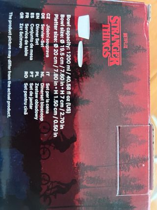 Set Cena Stranger Things Netflix