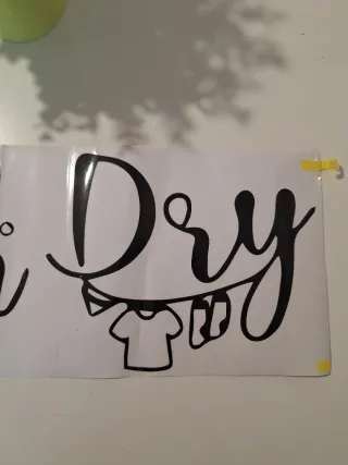 Vinilo Decorativo para Lavadora y Secadora