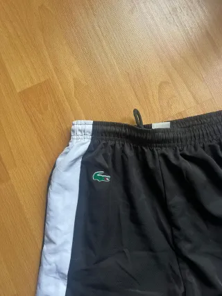 Pantalón Chándal Lacoste Vintage Negro Talla S