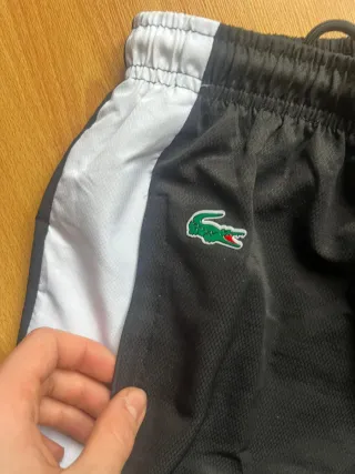 Pantalón Chándal Lacoste Vintage Negro Talla S
