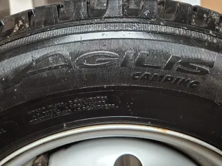 Rueda autocaravana camping 215/70 R15 CP 109Q
