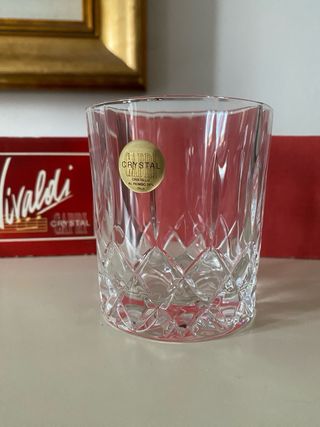 Set 4 Bicchieri Whisky Cristallo Vivaldi