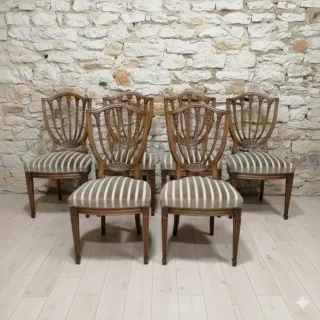 Juego de dos Sillas de Comedor Madera