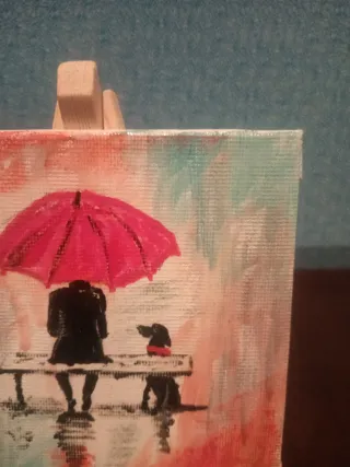 Mini cuadro acrílico