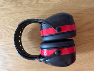 Auriculares Cancelación Ruido Negro/Rojo