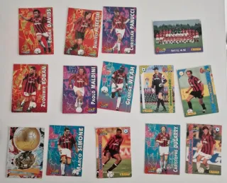 15 Card Panini Calcio 96 e 97