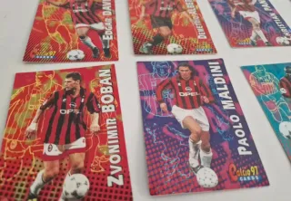 15 Card Panini Calcio 96 e 97