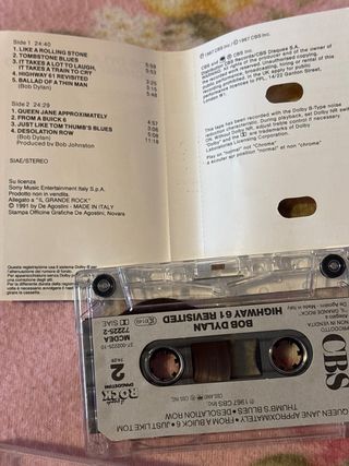 Bob Dylan Highway 61 Revisited Musicassetta