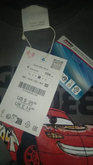 Sudadera niño 4 años