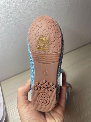 Zapatos Brillantes Niña T27