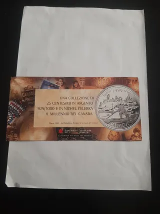 Monete Canada Millennium 1999