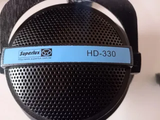 Superlux HD 330 Cuffie Nere