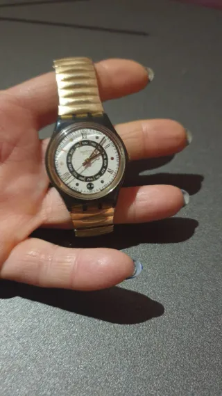 Orologio Swatch Swiss Oro Bianco