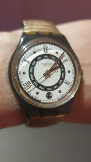 Orologio Swatch Swiss Oro Bianco