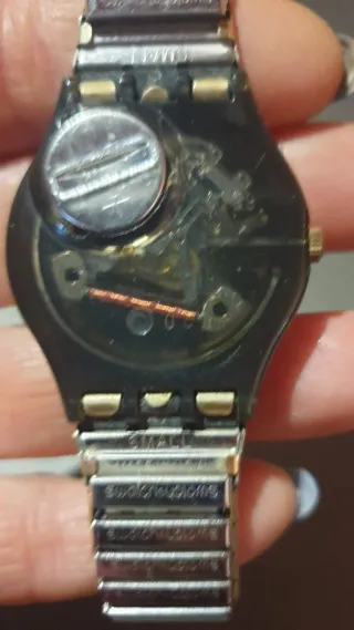 Orologio Swatch Swiss Oro Bianco