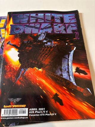 Lote de 5 revistas Warhammer.