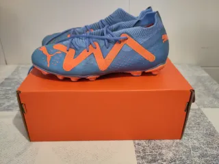 Botas Puma Talla 36 Azul Naranja