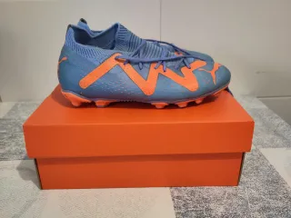 Botas Puma Talla 36 Azul Naranja