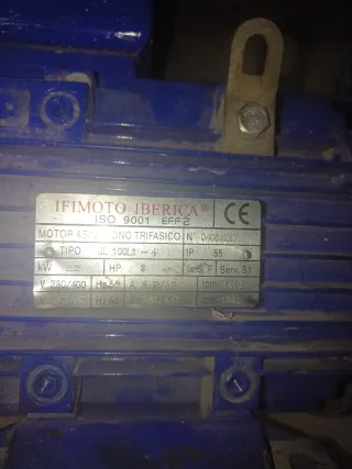 Motor Eléctrico Trifásico IFIMOTO