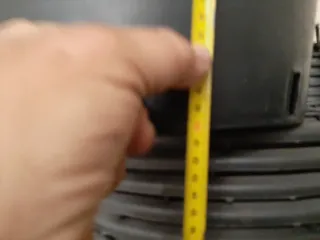 Macetas Negras de Plástico Apilables tengo 4 palet