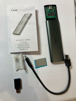 SSK M.2 SATA/NVME Enclosure