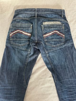 Tejano Dainese para moto con protecciones talla 29