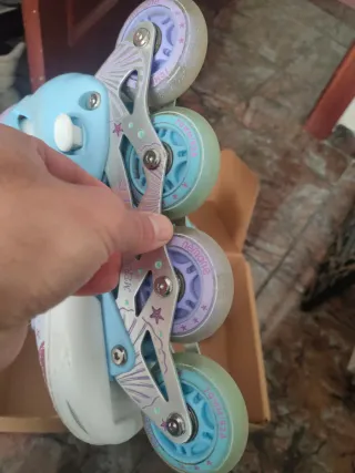 Patines Infantiles Sirenas con luces NemoneT/32-36