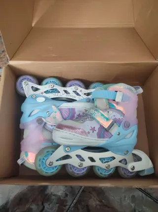 Patines Infantiles Sirenas con luces NemoneT/32-36