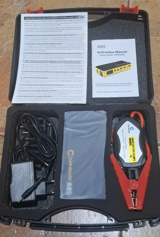 Arrancador Coche A8S. 14000mAh 800A CAR ROVER A8S