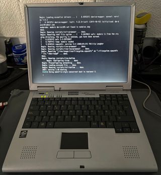 Portátil Fujitsu Siemens LITELINE LF6 vintage