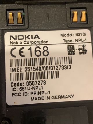 Nokia 6310i Libre