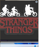 31.Llavero Stranger Things 3D