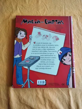 Libros actividades Experimentos Magia con cartas