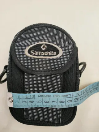 Marsupio Samsonite nero tracolla