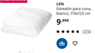Cuna de bebé IKEA