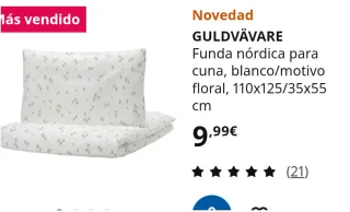 Cuna de bebé IKEA