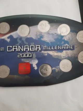 Monete Canada Millennio 2000
