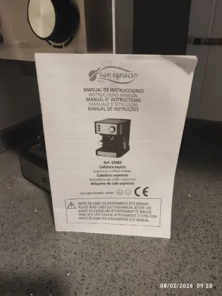 Cafetera Espresso San Ignacio