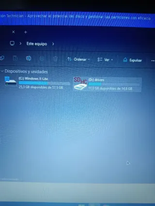 Ordenador portátil Windows 11
