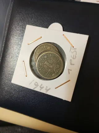 Moneda antigua 1 PESTA 1944