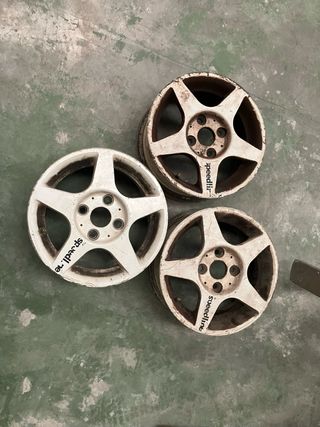 3 Llantas Speedline 13 pulgadas