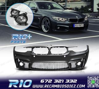 PARAGOLPES DELANTERO BMW F30 F31 LOOK M3 PDC + ANTINIEBLAS