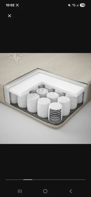 Diván cama nido Hemnes con Colchón Vannarid Ikea